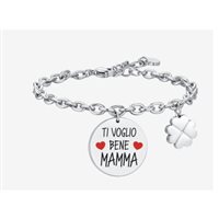 Bracciale Luca Barra Donna in Acciaio BK2836